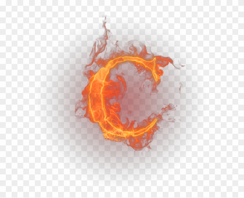 Fire Alphabet Png - Letras De Fuego Abecedario Clipart #1743613