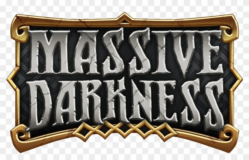 Massive Darkness Coming To Kickstarter - Massive Darkness Game Logo Clipart