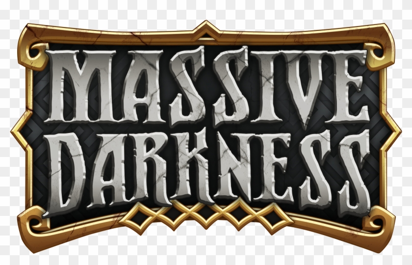 Massive Darkness Coming To Kickstarter - Massive Darkness Game Logo Clipart #1743649