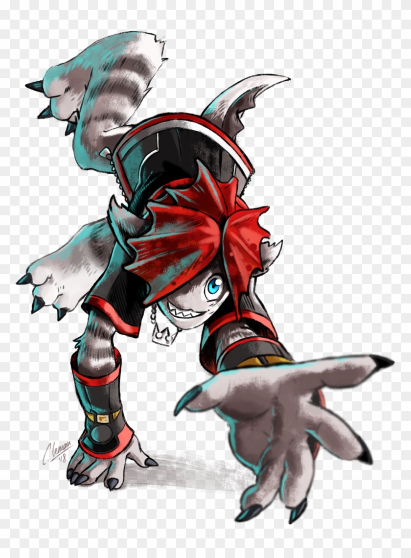 Monster Sora Is Definitely Cute ^-^ - Kingdom Hearts 3 Monster Sora Clipart #1743758