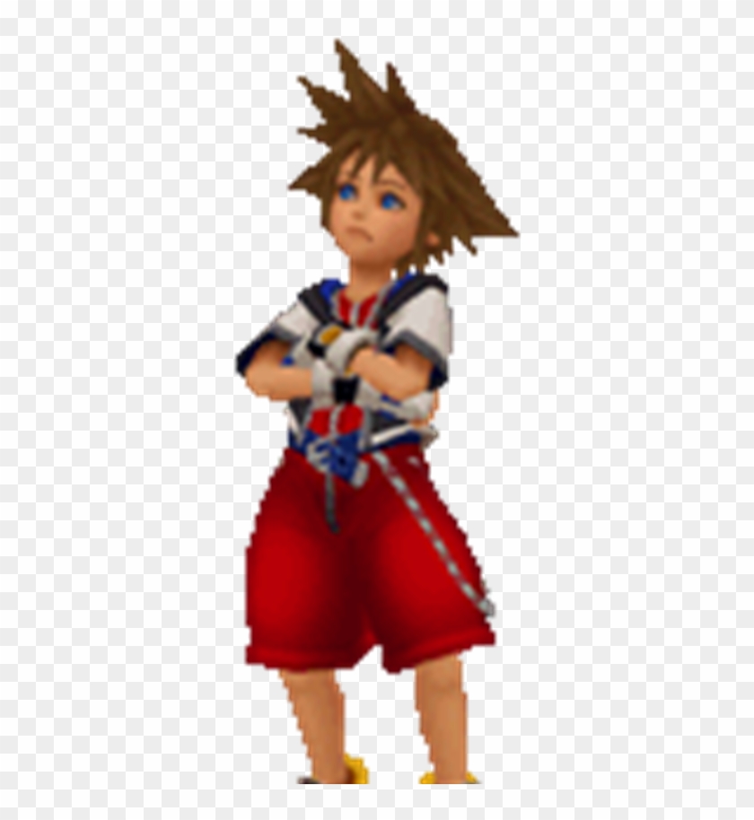 View Samegoogleiqdbsaucenao Thinking Sora , - Kingdom Hearts Re Coded Clipart