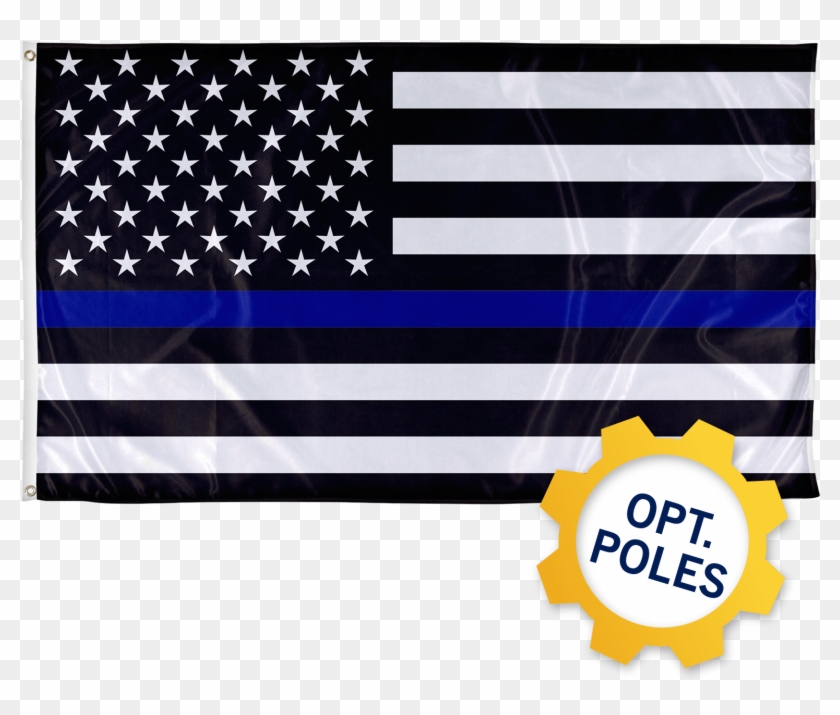 Gientan 20ft Sectional Flag Pole Kit With 3×5 Us Flag - Donald Trump Colors Flag Clipart