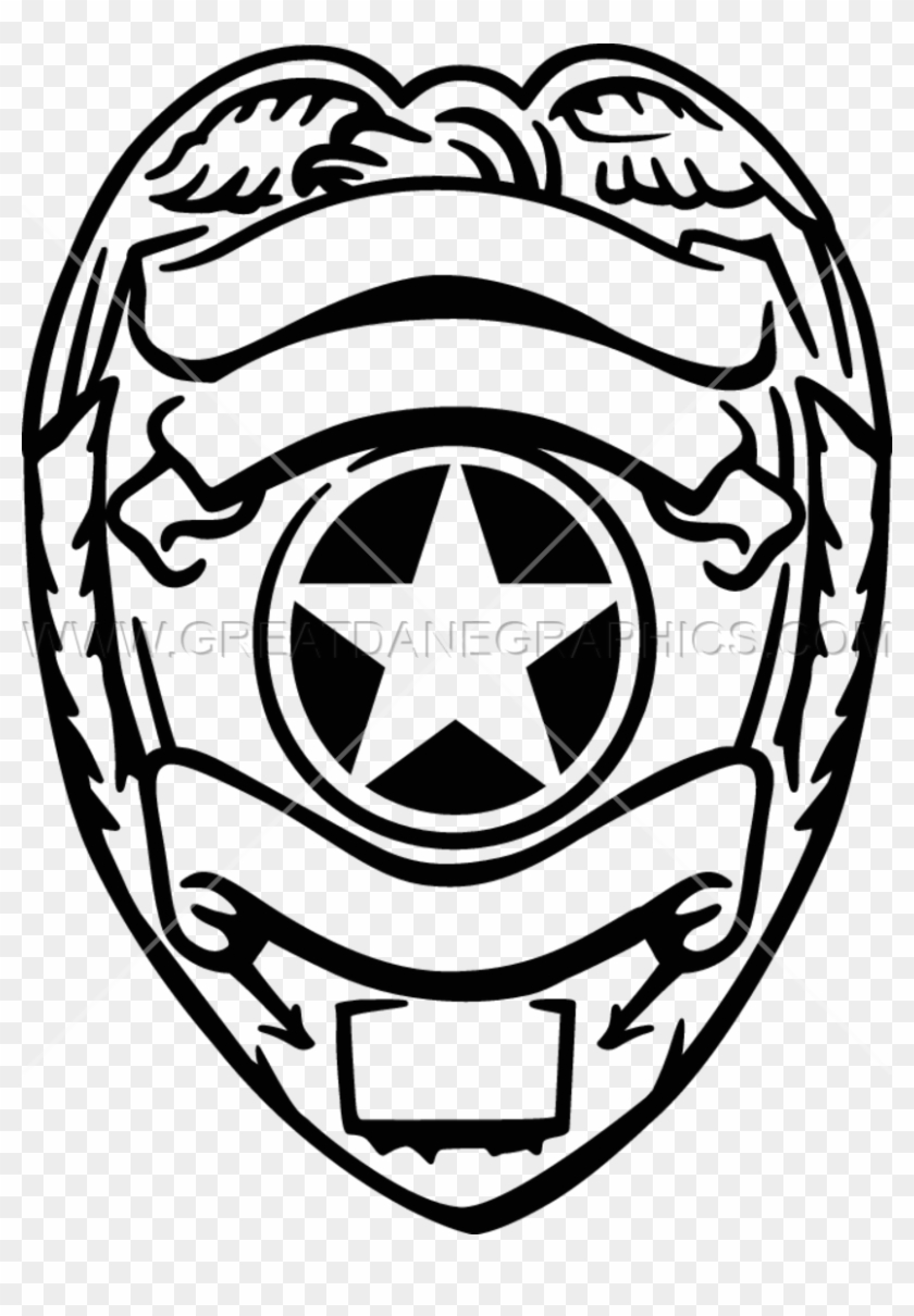 Collection Of Free Clip Shirt Download On - Police Badge Svg Free - Png Download