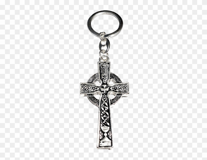 Celtic Cross Key Chain - Cross Keychain Png Clipart