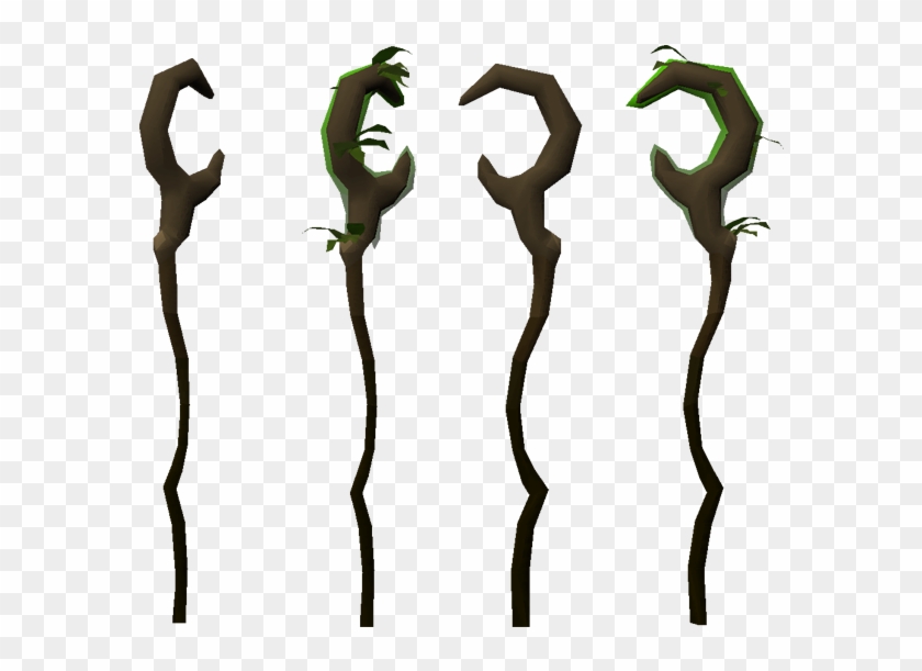 Bryophyta- The Moss Giant Boss - Bryophyta's Staff Clipart