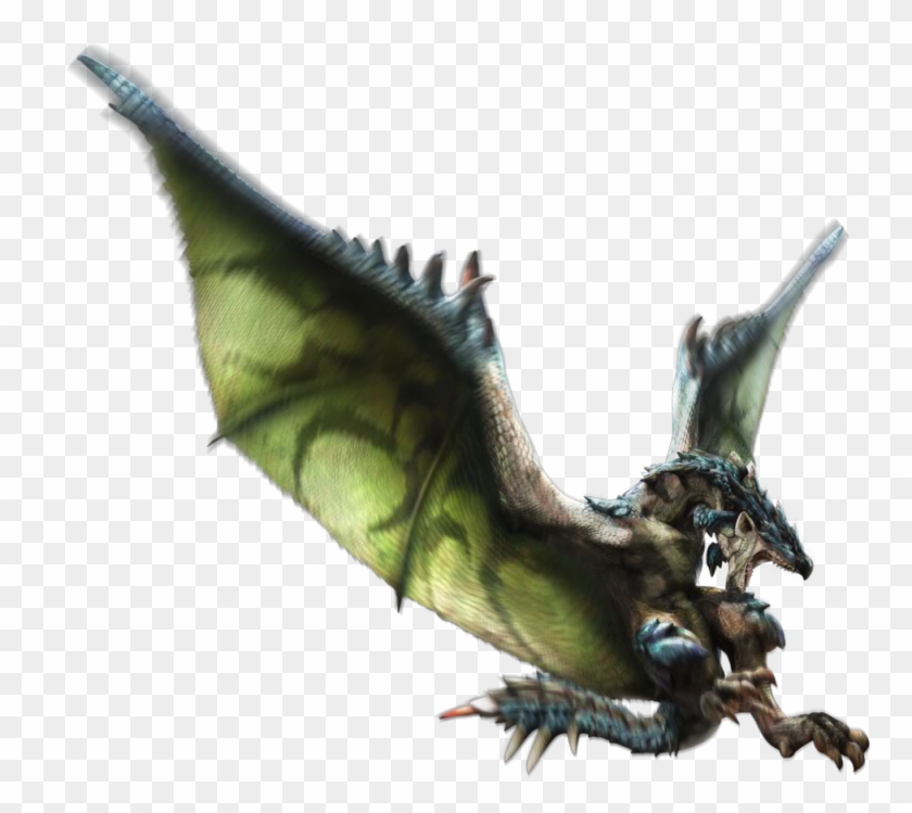 Azure Rathalos Are A Subspecies Of Rathalos Introduced - Monster Hunter World Rathalos Azur Clipart #1744953
