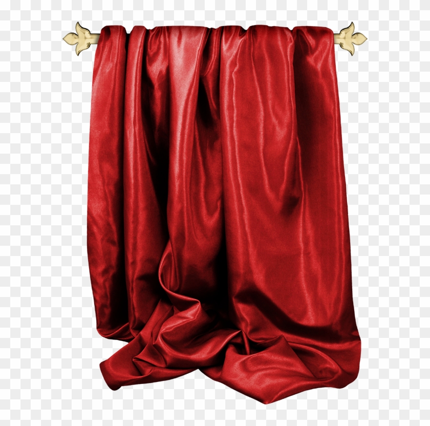 Red Curtains - Rideaurouge Png Clipart #1745177