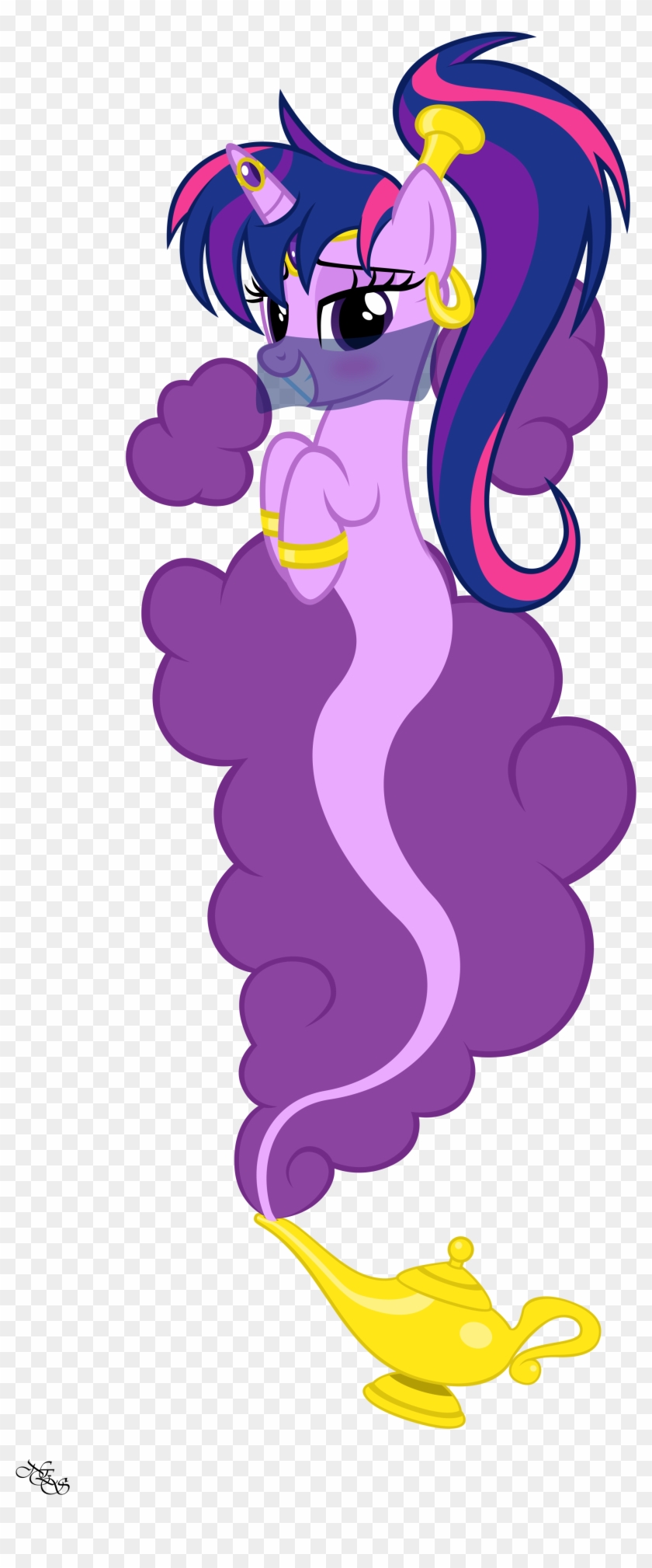 Alternate Hairstyle, Artist - Half And Half My Little Pony Clipart #1745182