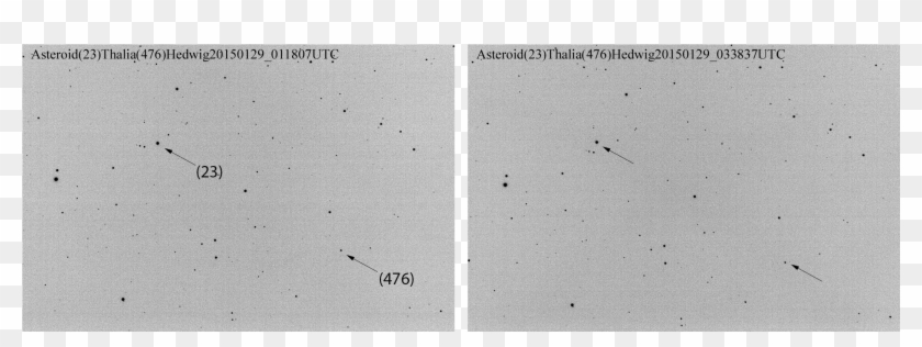Al Asteroid Observing Program Image Negatives - Monochrome Clipart