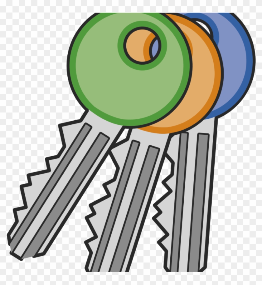 Free Clipart Of A Fancy Skeleton Key Clip Art - Clip Art Of Key - Png Download