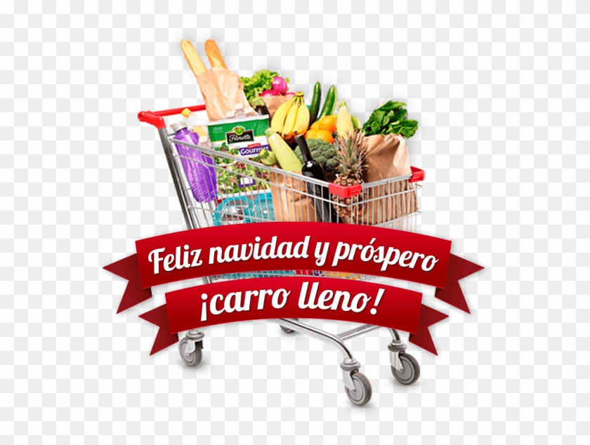 Feliz Navidad Y Próspero Carro Lleno Con Florette - Dia Das Crianças Clipart #1745809