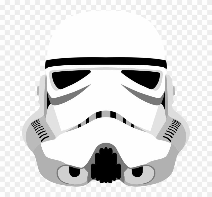 Masks Clipart Storm Trooper - Stormtrooper Helmet Transparent Background - Png Download