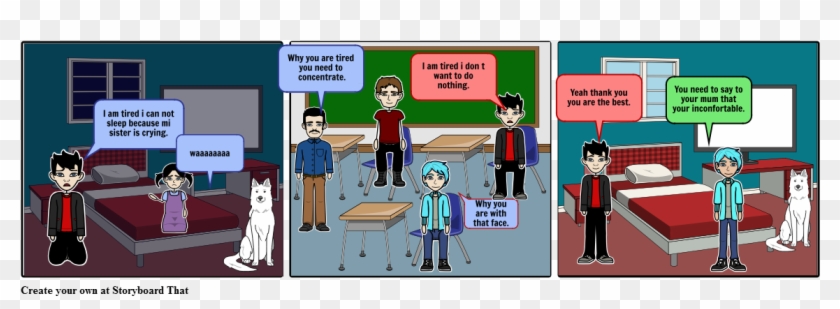 The Inportantance Of Sleep - Cartoon Clipart