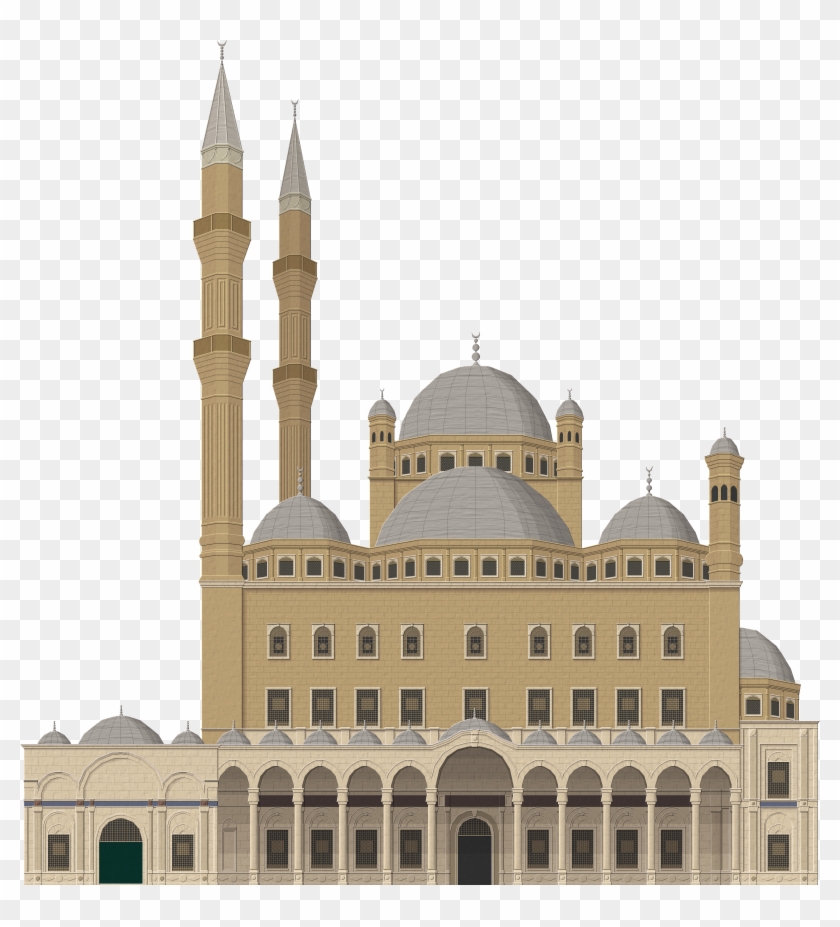 Animated Picture Of Mosque Clipart #1746936