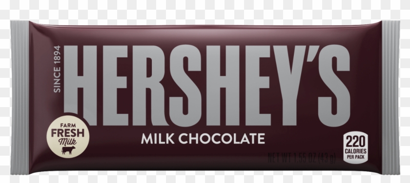 Candy Bar Clipart Chocolate Kiss - Hershey Bars - Png Download