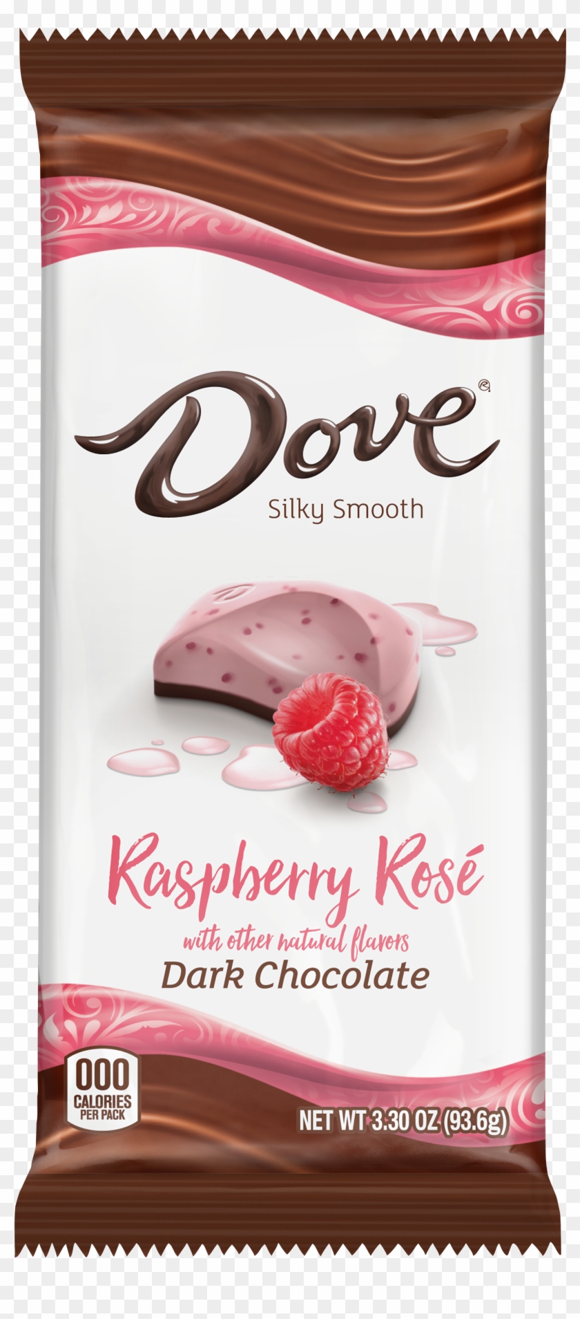 Dove Raspberry Rose Dark Chocolate Bar - Dove Chocolate Bar Flavors Clipart