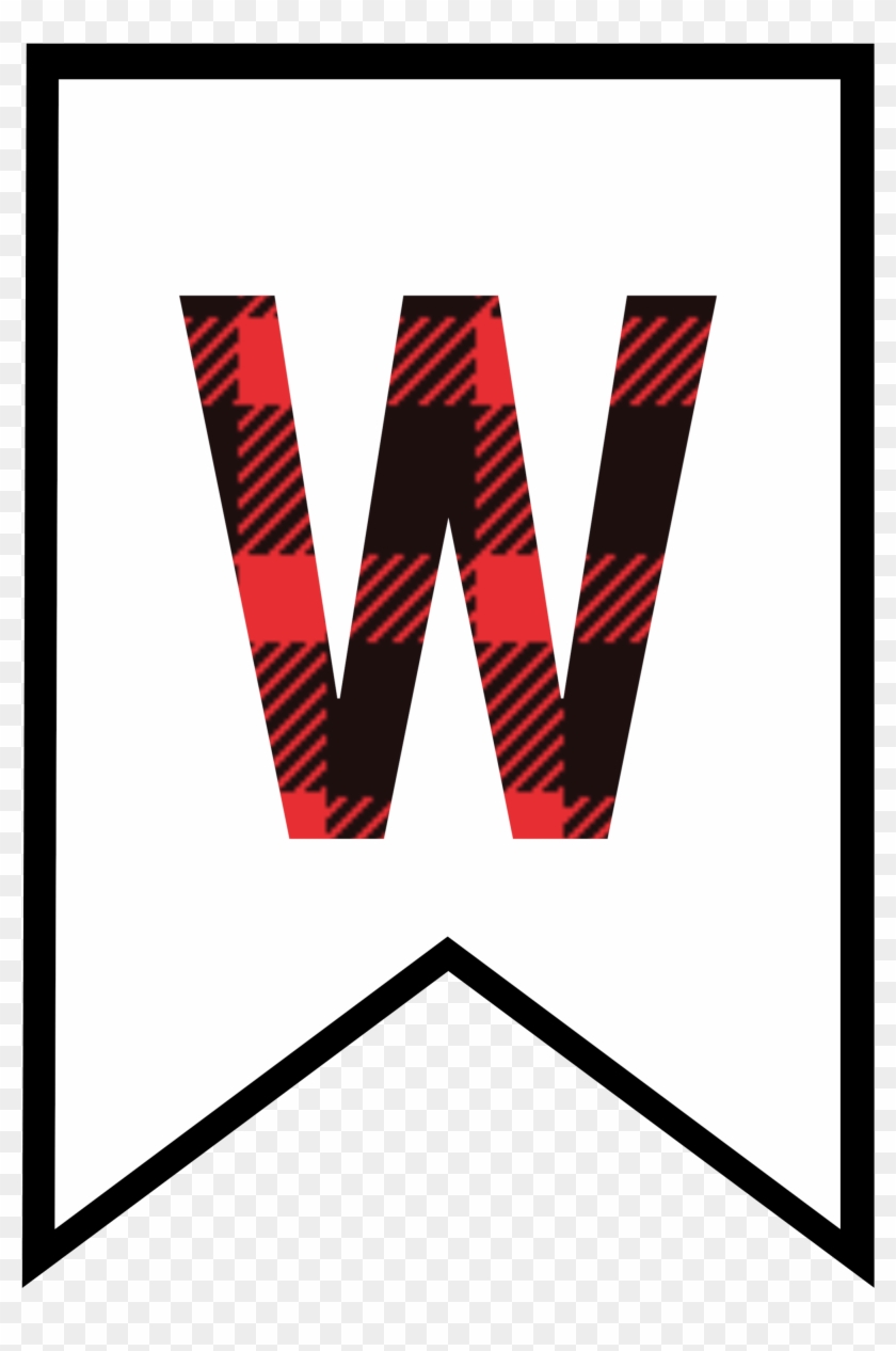 14 Free Memorial Day Party Printables And Ideas - Christmas Plaid Banner Printable Clipart