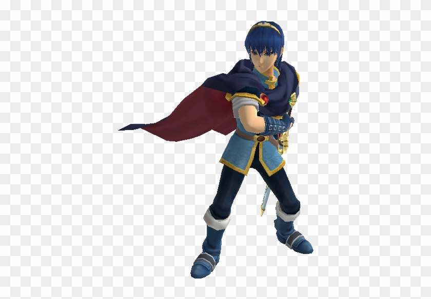 Marth Render - Figurine Clipart