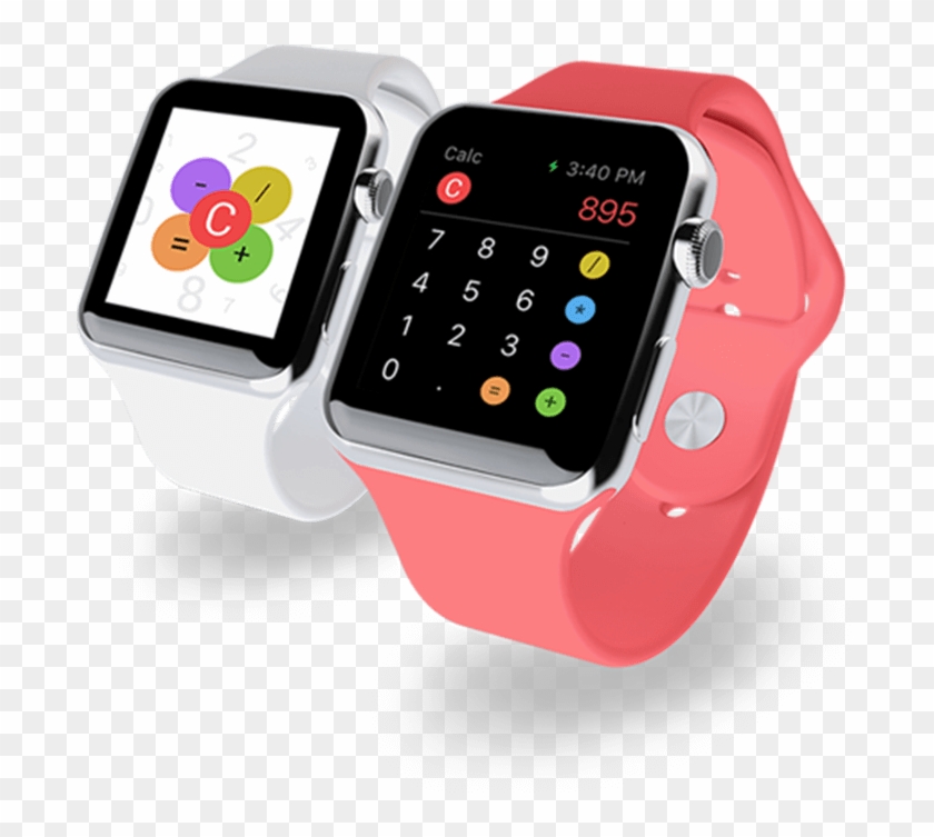 Moveo Calc Features - Apple Watch Clipart