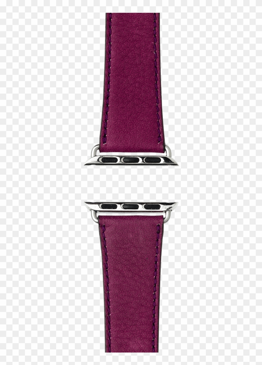 Apple Watch Band Sauvage Leather Purple - Strap Clipart #1748335