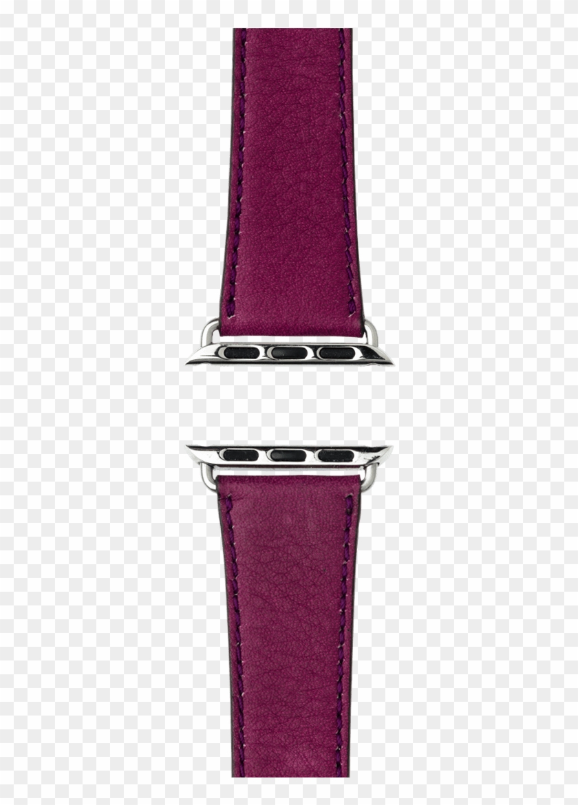 Apple Watch Band Sauvage Leather Purple - Strap Clipart
