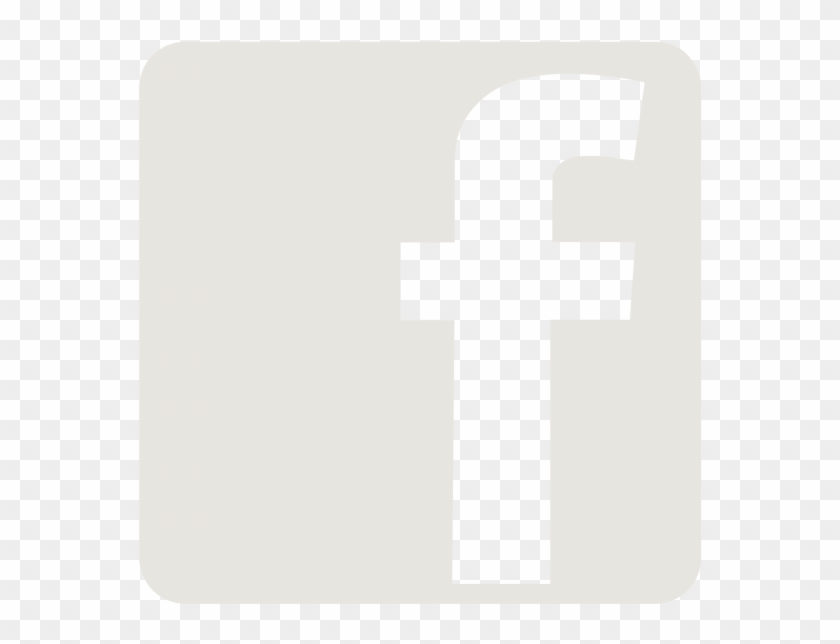 Logo Facebook Png Branca - Cross Clipart