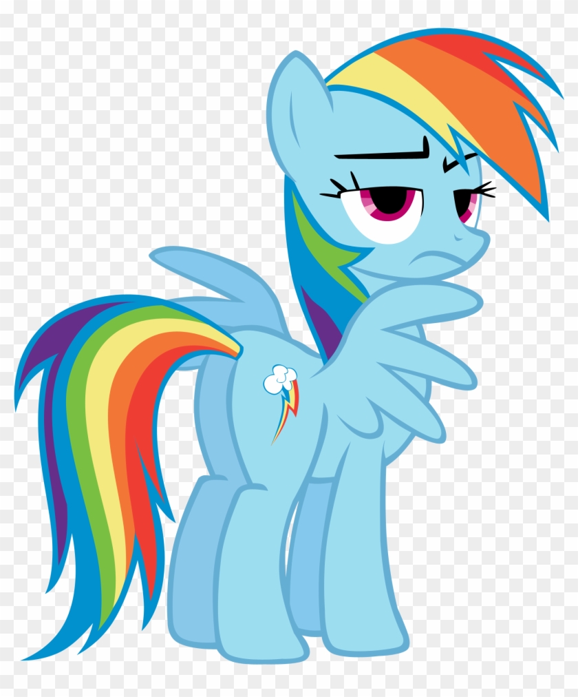 Alto Sax Over Here - Rainbow Dash Pony Butt Clipart