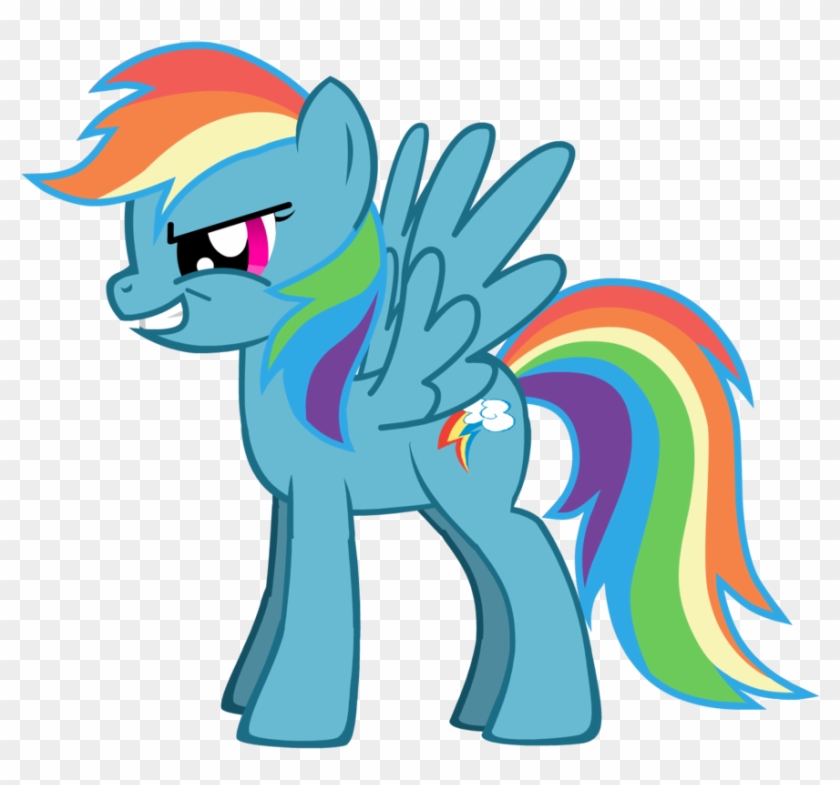 Dash Can See You Clop By Brainbow-dash - Rainbow Dash Stallion Clipart #1749737