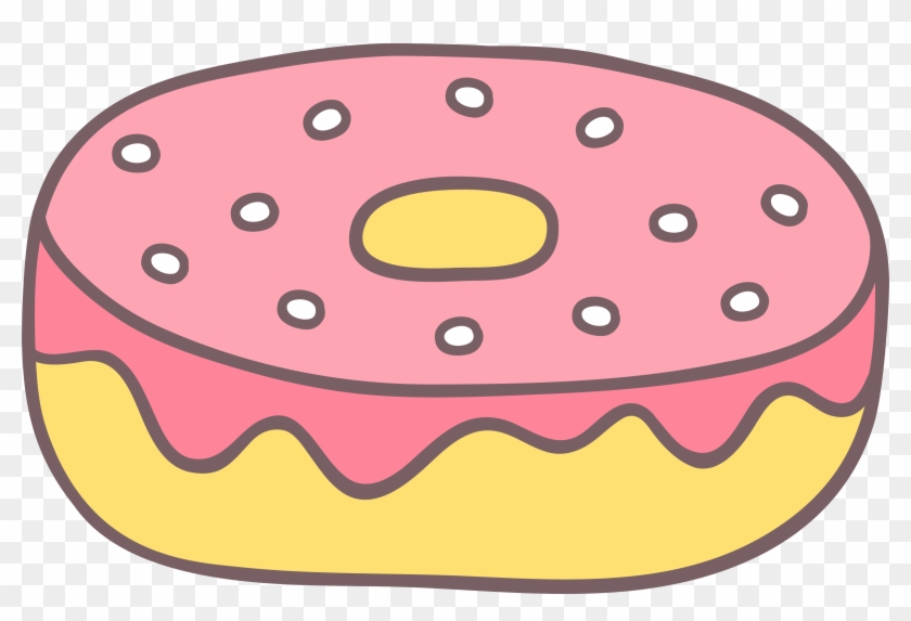 Christmas Donut Clipart - Donat Vektor Png Transparent Png
