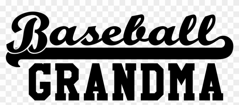 Baseball Grandma - Baseball Grandpa Svg Clipart #1749813