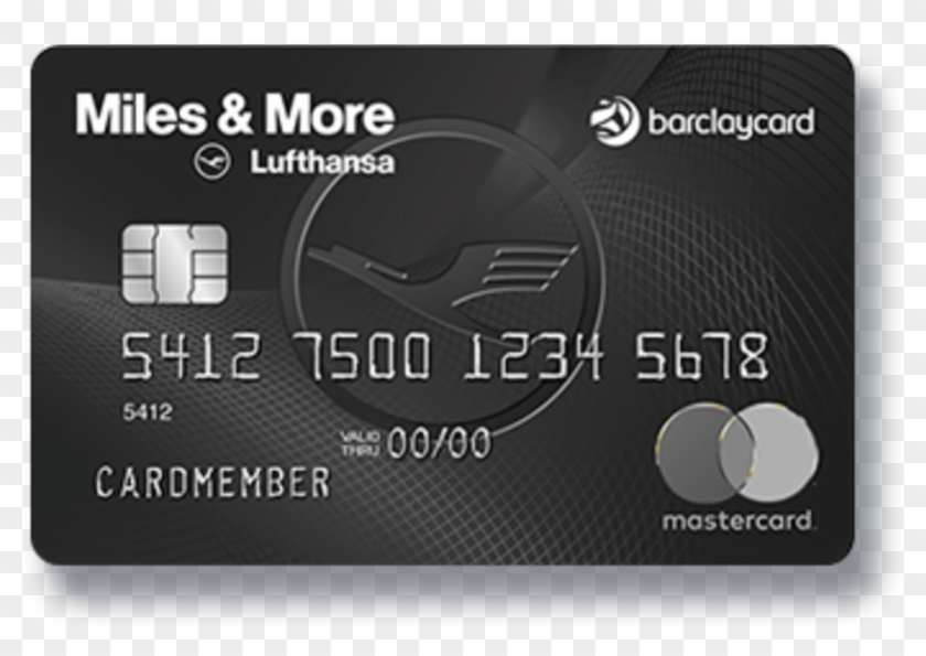 Miles & More® World Elite Mastercard® - Lufthansa Black Card Clipart #1749929