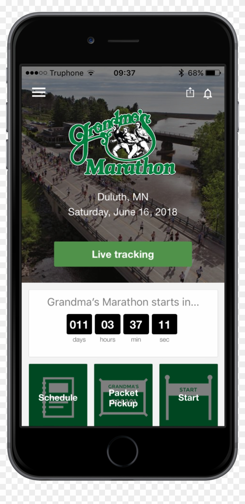 Grandma's Marathon - Iphone Clipart #1749974