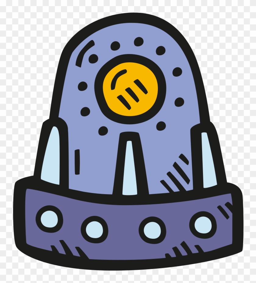 Space Capsule Icon - อวกาศ Png Clipart #1750133
