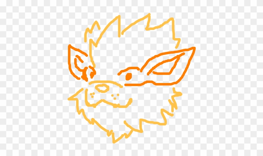 Arcanine - Illustration Clipart