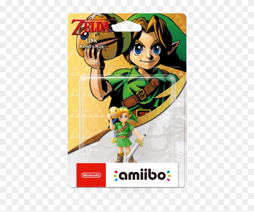 Amiibo Link - Amiibo Link Majoras Mask Clipart #1750304