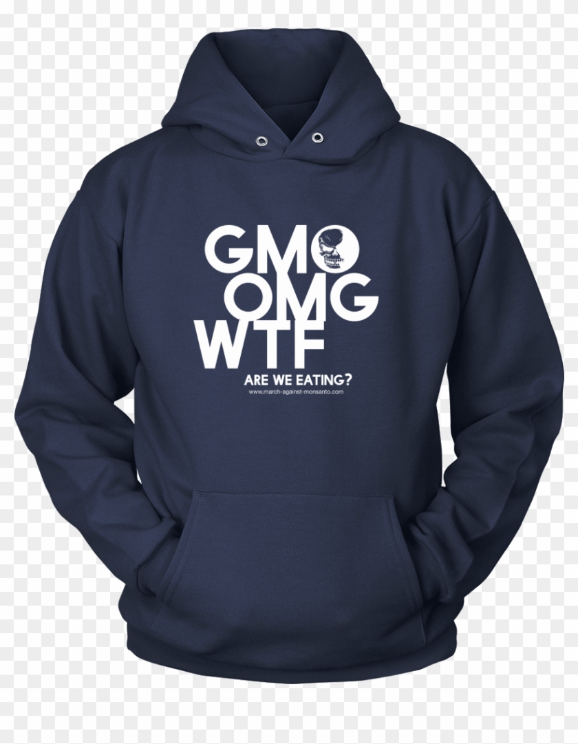"gmo Omg Wtf" Hoodie We Add Up - Hoodie Clipart #1750364