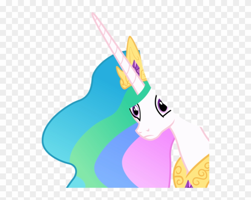 Bad Cropping, Eclipse, Edit, Pony, Princess Celestia, - Cartoon - Png Download