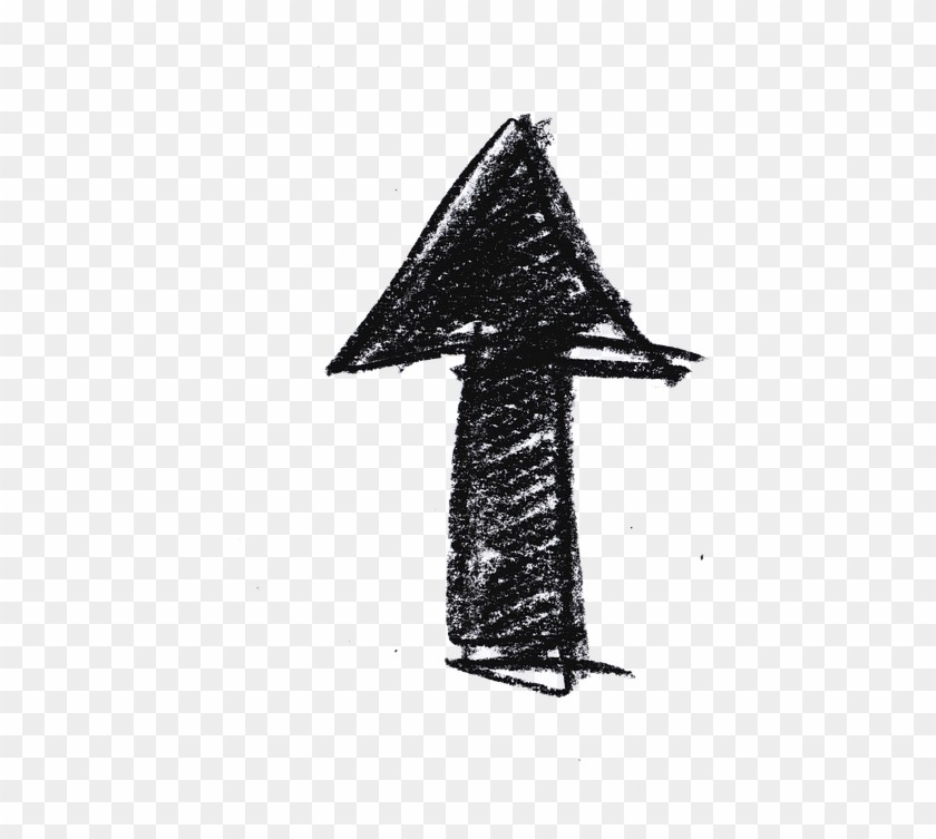 Arrow, Hand Labor, Turn, Straight, Direction - Arrow Illustration Clipart