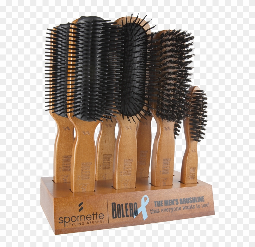 Spornette Bolero Wood Display - Toothbrush Clipart #1750984