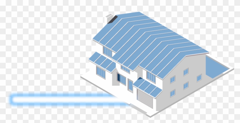 Fibre To The Home - House Clipart