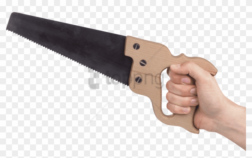 Free Png Download Hand Holding Saw Png Images Background - Hand Holding Hand Saw Clipart #1752955