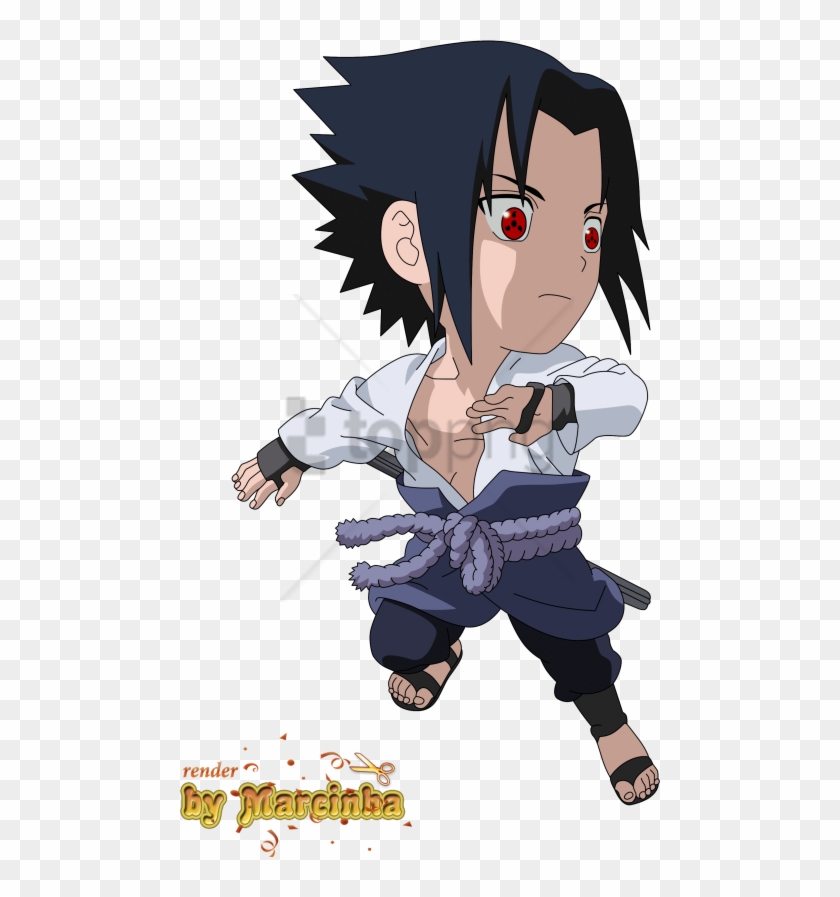 Free Png Download Sasuke Chibi Render Png Images Background - Naruto Vs Sasuke Chibi Clipart #1753251