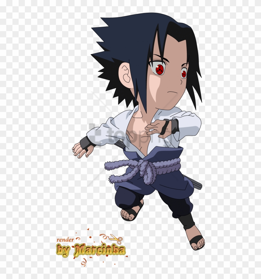 Free Png Download Sasuke Chibi Render Png Images Background - Naruto Vs Sasuke Chibi Clipart
