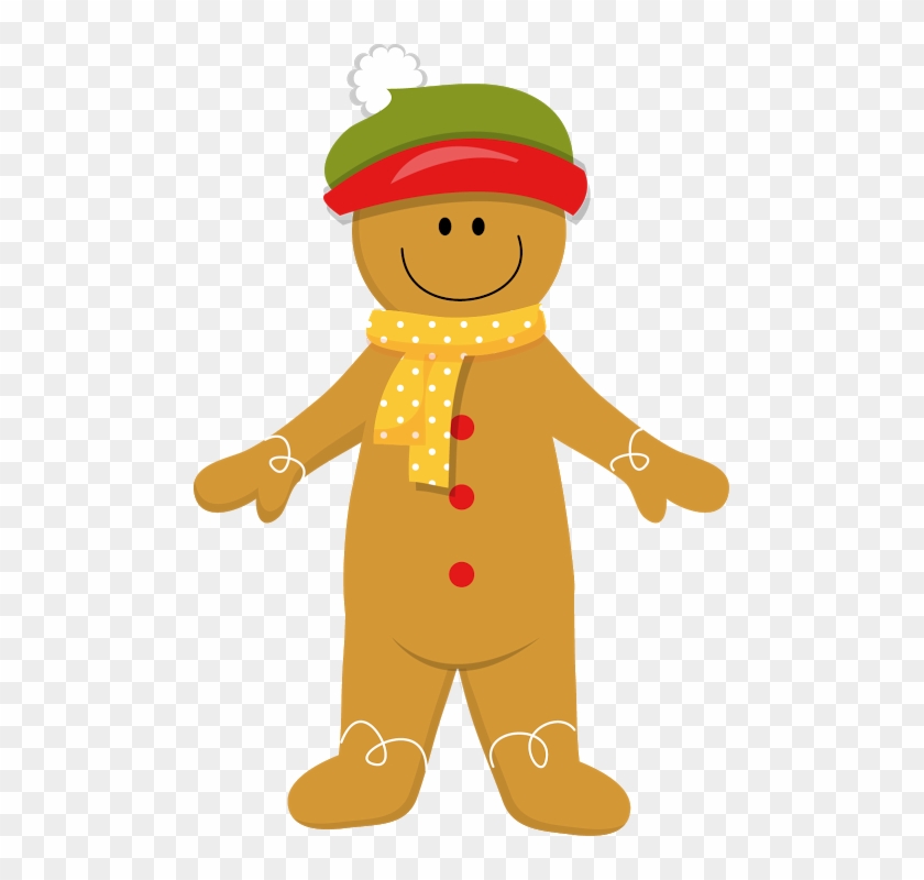 Vector Free Christmas Clip Art Discover Ideas About - Clip Art Gingerbread Man Christmas - Png Download #1753255