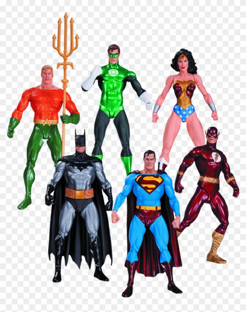 Justice - Dc Collectibles Alex Ross Justice League 6 Pack Clipart #1753627