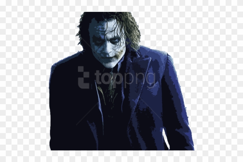 Free Png Joker Batman Png - Dark Knight Joker Png Clipart #1753764