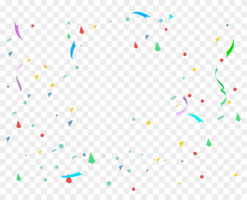Confetti Png Transparent Picture - Party Confetti Transparent Png Clipart
