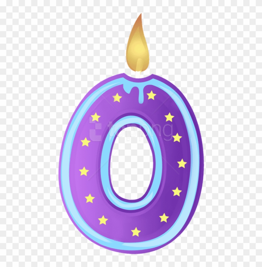 Free Png Zero Birthday Candle Transparent Png Images - Circle Clipart #1754023