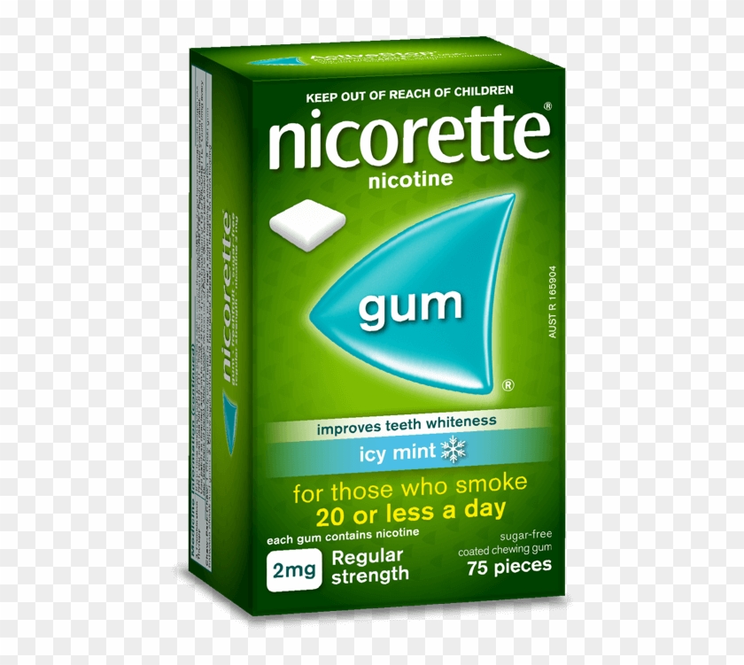Nicorette Gum Icy Mint - Nicorette Inhaler Clipart #1754770