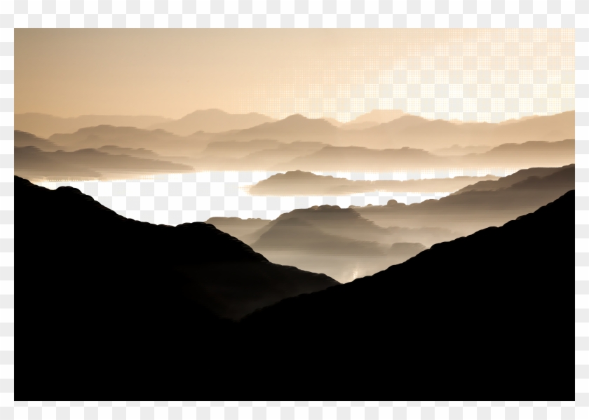 This Free Icons Png Design Of Surreal Misty Valley Clipart #1754807